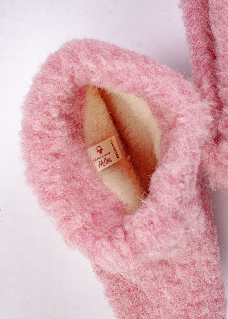 Wollhausstiefel STOCKHOLM, rosa – Bild 5