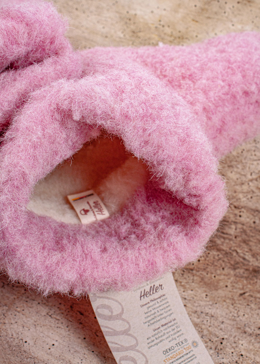 Wollhausstiefel STOCKHOLM, rosa – Bild 3