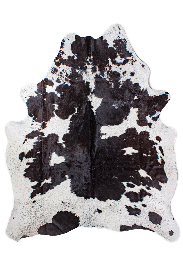 Kuhfell schwarz/weiß gescheckt "Unikat"24-5-03