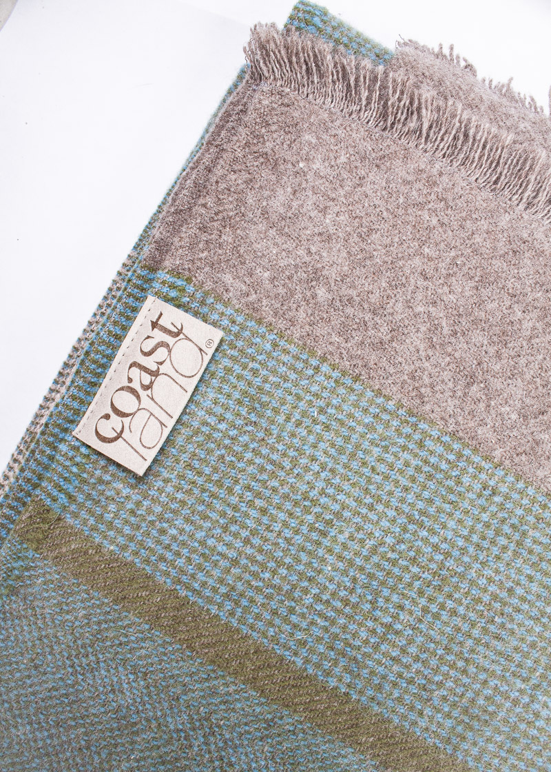 Coastland Wolldecke "FreeFlowMind" horizont-lichtgrün – Bild 4