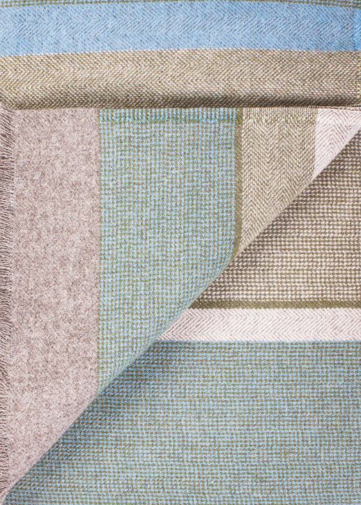 Coastland Wolldecke "FreeFlowMind" horizont-lichtgrün – Bild 3