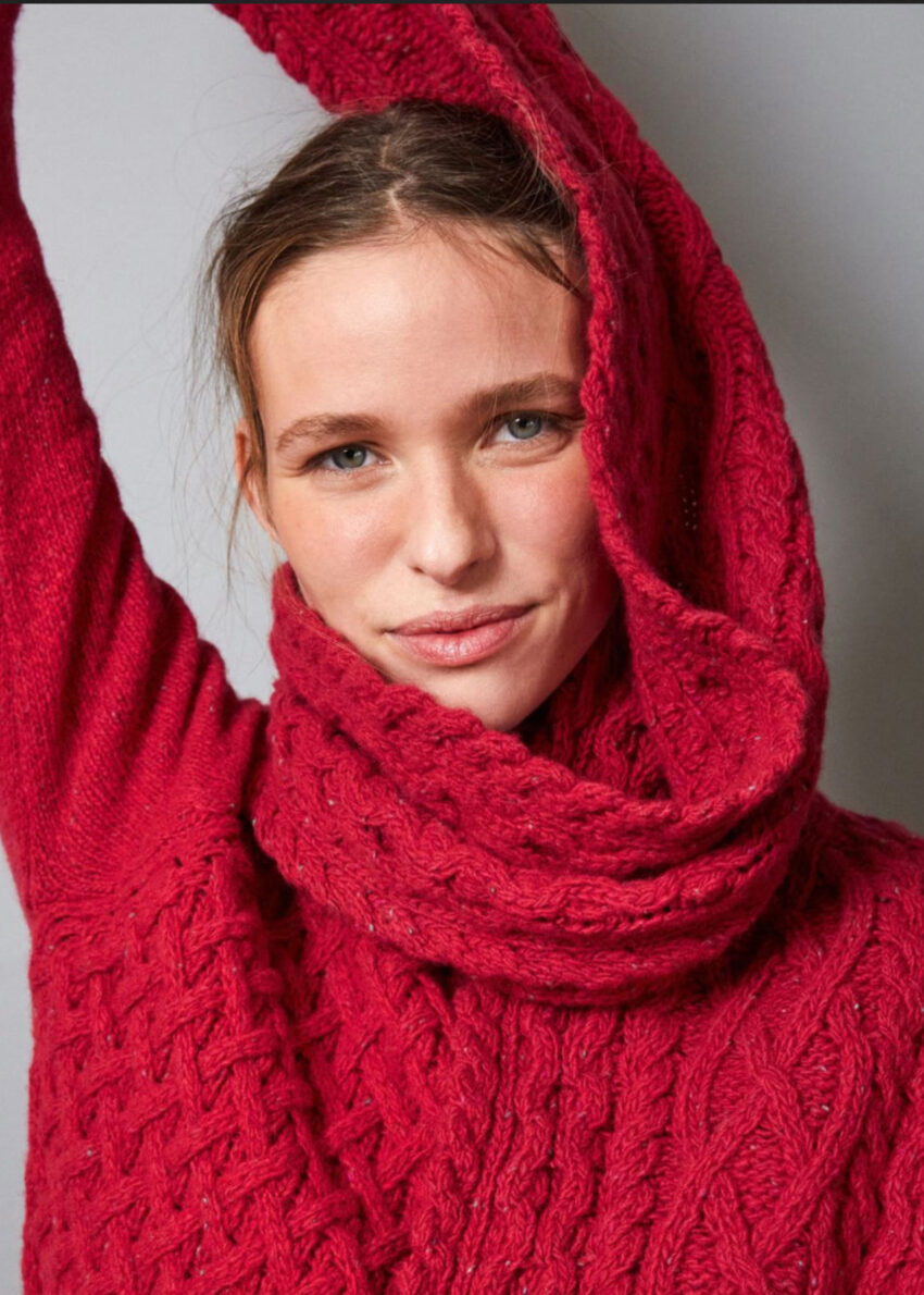 Schal "Heirloom" von Irlandseye®, Bramble Berry