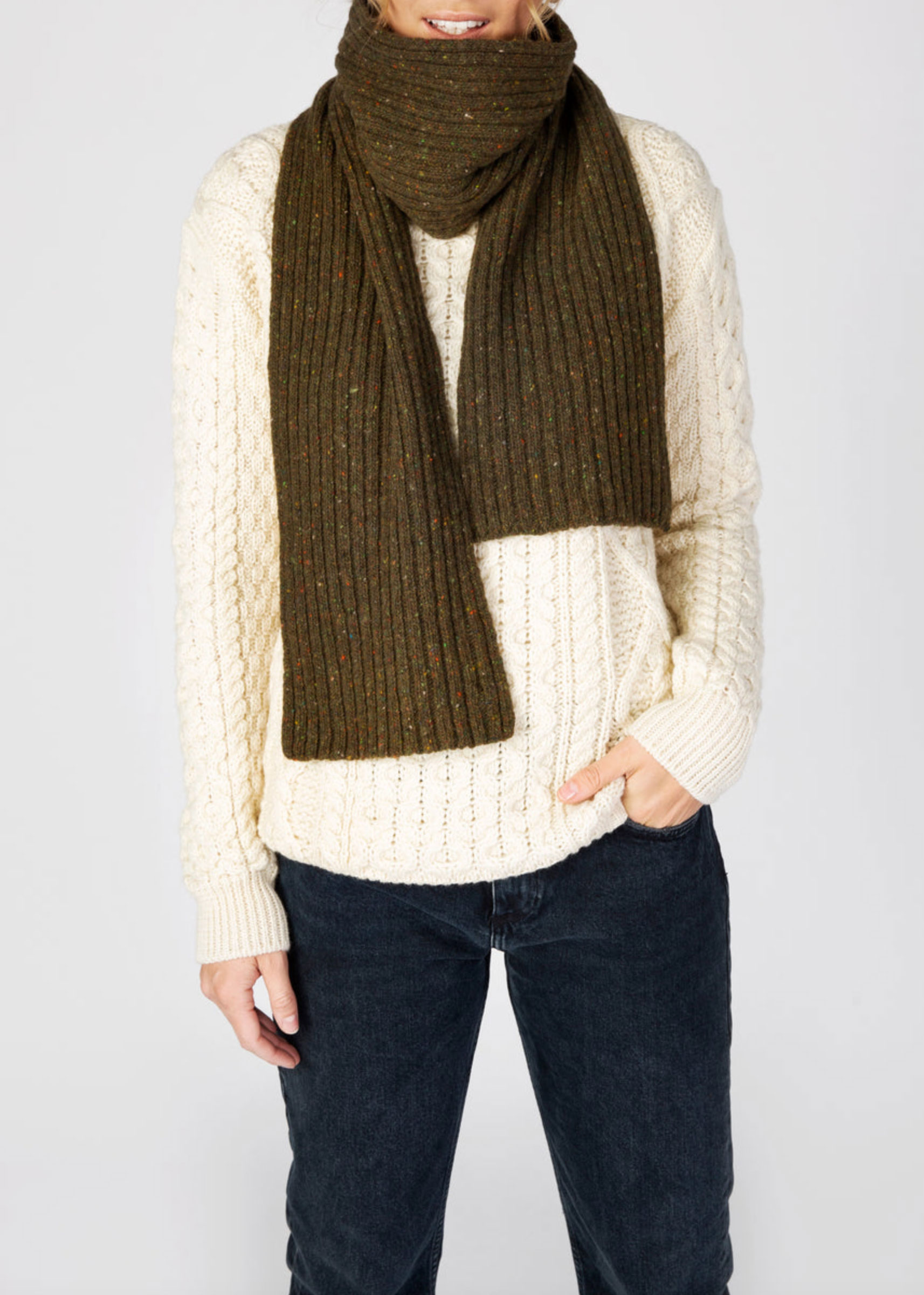 Schal "Heirloom" von Irlandseye®, Loden