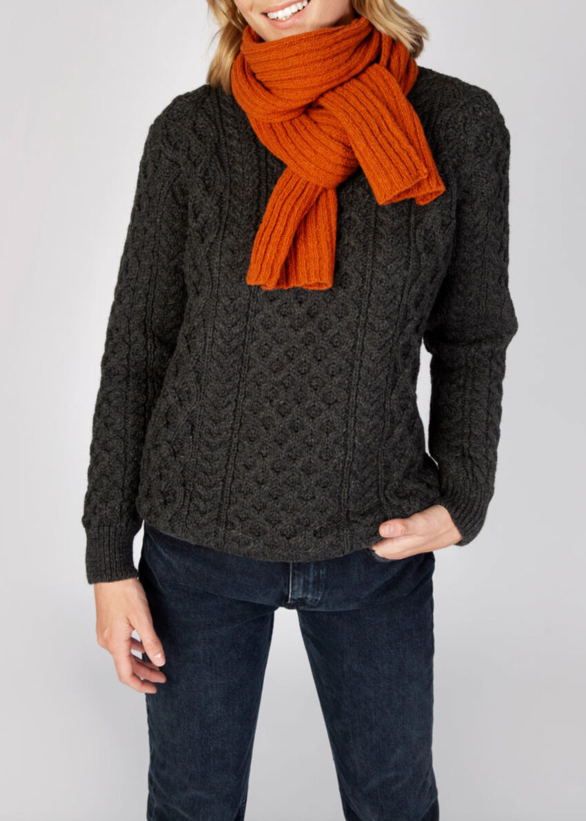 Schal "Heirloom" von Irlandseye®, Terracotta